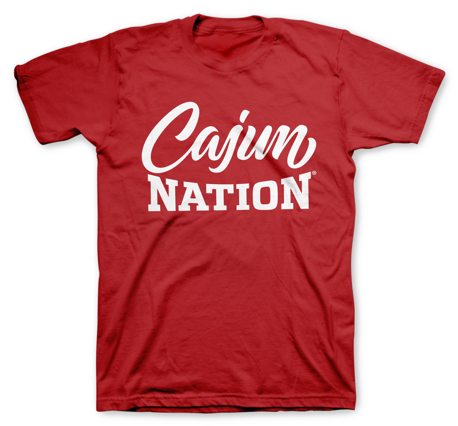 Cajun Nation Store Cajun Nation Louisiana T-Shirt Large / White