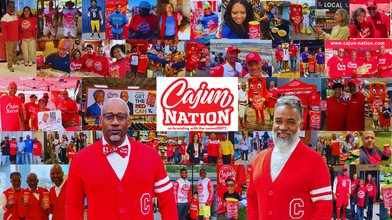 CAJUN NATION co-branding with the commUNITY in the fight against high blood pressure. GEAUX GET THE RED CAN! LOW SODIUM.🧂 NO MSG.🚫 GREAT FLAVOR.😋 CERTIFIED CAJUN.⚜️  #GeauxGetTheRedCan #CajunNationSeasoning #CajunNation #Cajun Heat #CajunCoast #CajunSugar #HomeChef #CajunCooking #CajunRecipes #Cajun #Cajuns #CajunSpices #CajunSeasoning, #Seasoning #Spices #Seafood Boil #HotSauce #ChowChow #GarlicPepper #Garlic #Pepper #Cajun Food #LowSodium #NoMSG #commUNITY