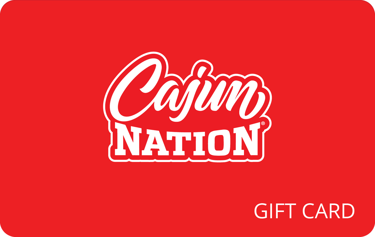 Cajun Nation eGIFT CARD