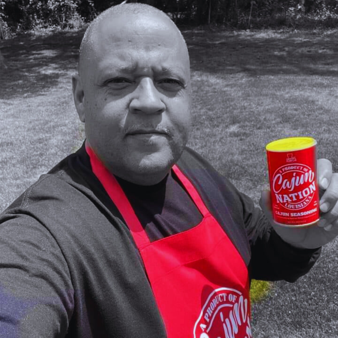 CAJUN NATION co-branding with the commUNITY in the fight against high blood pressure. GEAUX GET THE RED CAN! LOW SODIUM.🧂 NO MSG.🚫 GREAT FLAVOR.😋 CERTIFIED CAJUN.⚜️  #GeauxGetTheRedCan #CajunNationSeasoning #CajunNation #Cajun Heat #CajunCoast #CajunSugar #HomeChef #CajunCooking #CajunRecipes #Cajun #Cajuns #CajunSpices #CajunSeasoning, #Seasoning #Spices #Seafood Boil #HotSauce #ChowChow #GarlicPepper #Garlic #Pepper #Cajun Food #LowSodium #NoMSG #commUNITY